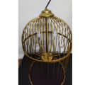 Brass Golden Cage Lamp - rear_view