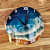 Resin Wall Clock 12 Inch Round TRDC022 - front_view