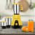 Mixer Grinder with 3 Jars (Yellow) - top_view