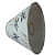 White Printed Lampshade - front_view