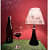 White Printed Lampshade - left_view