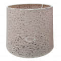 Transparent Taper Lampshade in Off White Color - front_view