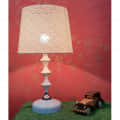 Transparent Taper Lampshade in Off White Color - left_view