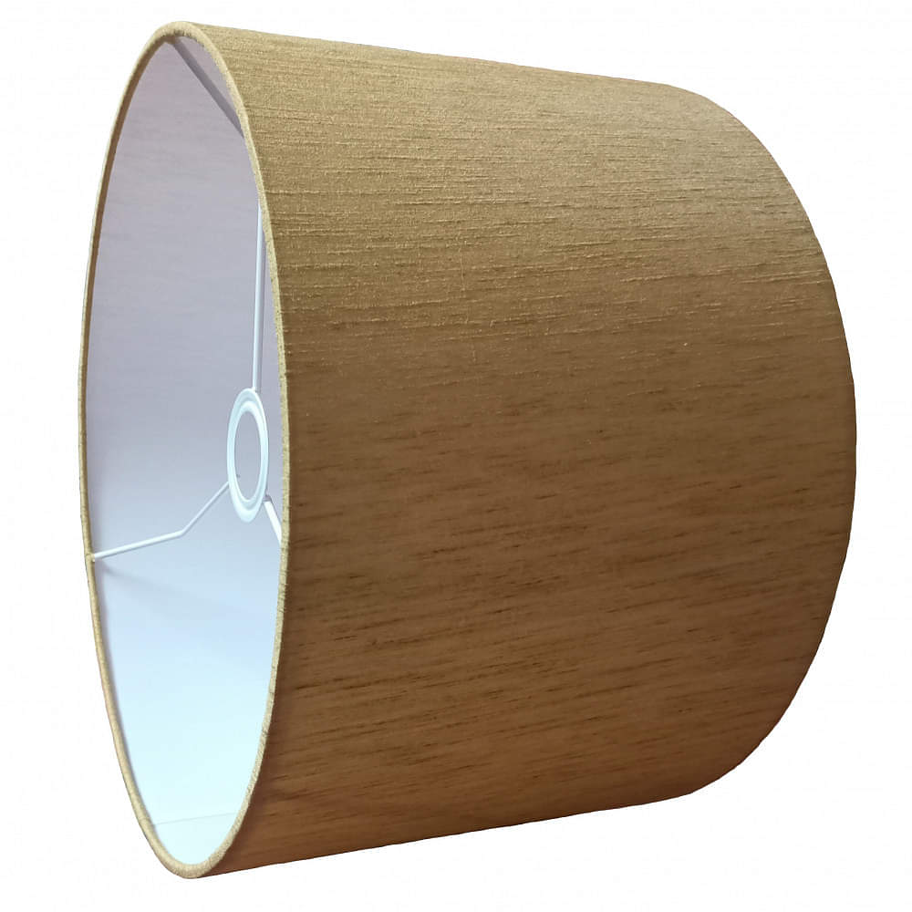 Golden Silk Lampshade - photo
