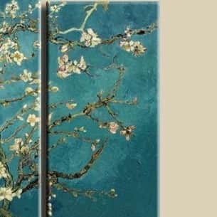 Floral Art painting - rear_view
