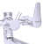 Deck Mounted Wall Mixer - top_view