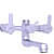 Wall Mixer L Bend - top_view
