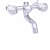 Wall Mixer L/Bend - top_view
