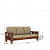 Solid Wooden Sofa Set 3 Seater - top_view