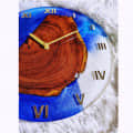 Resin Wall Clock 12 Inch Round TRDC024 - rear_view