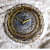 Resin Wall Clock 12 Inch Round TRDC025 - front_view