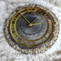 Resin Wall Clock 12 Inch Round TRDC025 - top_view