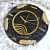 Resin Wall Clock 12 Inch Round TRDC026 - photo