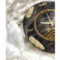 Resin Wall Clock 12 Inch Round TRDC026 - top_view