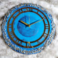 Resin Wall Clock 12 Inch Round TRDC027 - front_view