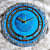Resin Wall Clock 12 Inch Round TRDC027 - front_view