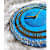 Resin Wall Clock 12 Inch Round TRDC027 - top_view