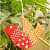 Handicraft wooden decorative bird wall hanging (set of 2 birds). - top_view