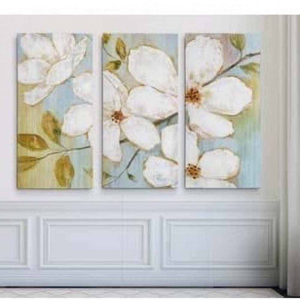 Floral Art Abstract Panels - photo