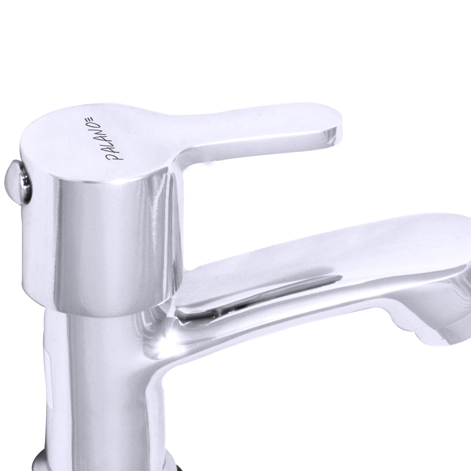 Pillar Cock with Chrome Finish - front_view