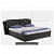 Queen Size Bed with Hydraulic Storage - top_view