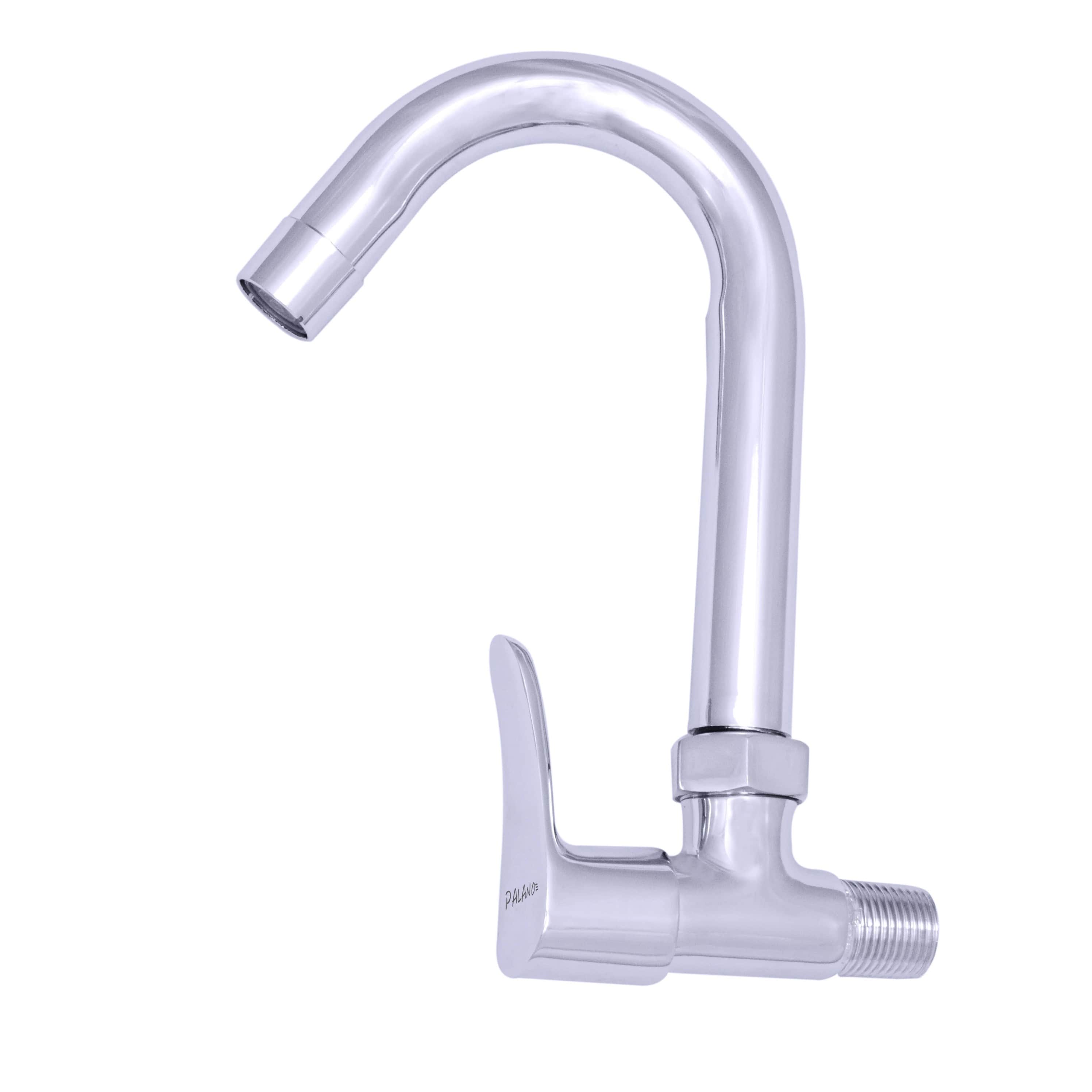 Sink Cock Swan Neck Tap - top_view