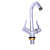 Center Hole Basin Mixer - rear_view