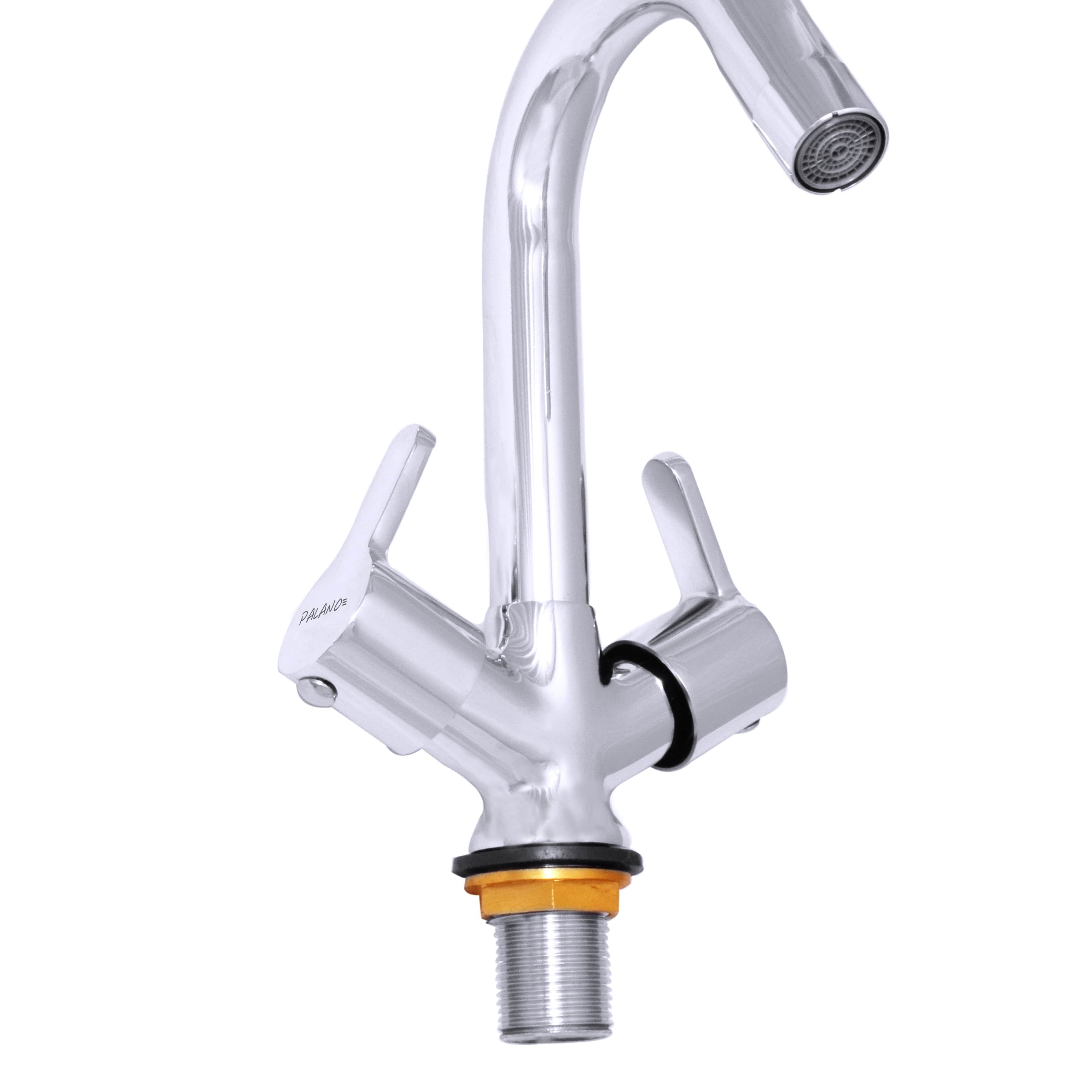 Center Hole Basin Mixer - top_view