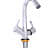 Center Hole Basin Mixer - top_view