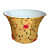 Embroidery Golden Lampshade - top_view