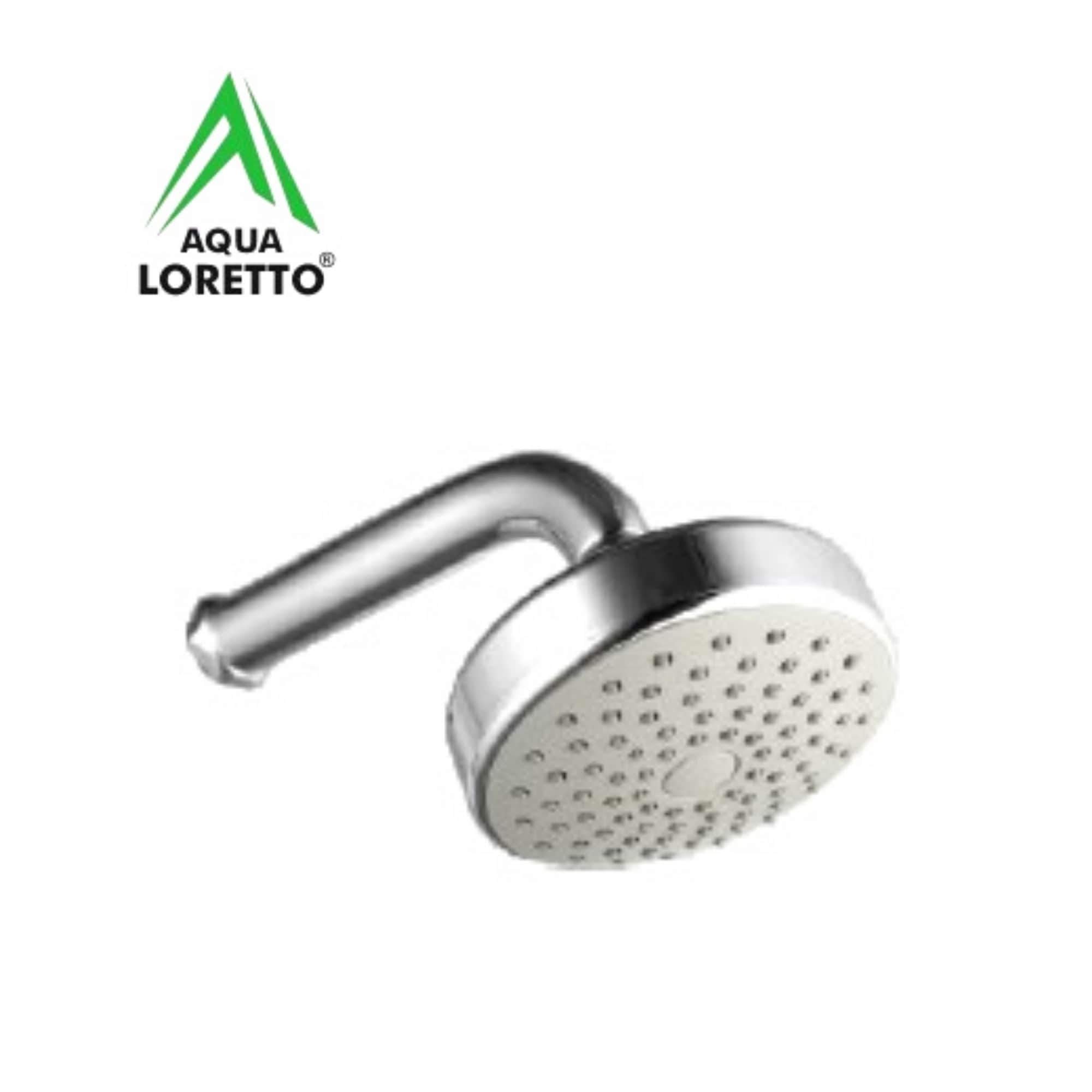 MAX 4 inch Round Rainfall Shower - rear_view
