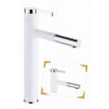 Antique Matt White Faucet - front_view