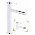 Antique Matt White Faucet - rear_view