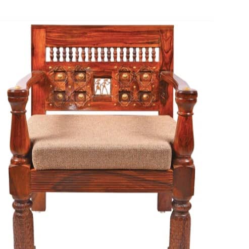 Euclid Traditional Wooden Sofa