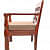 Euclid Traditional Wooden Sofa - top_view