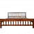 Solid Wood Bed - top_view