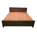 Solid Wood Single Bed - front_view
