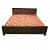 Solid Wood Single Bed - top_view