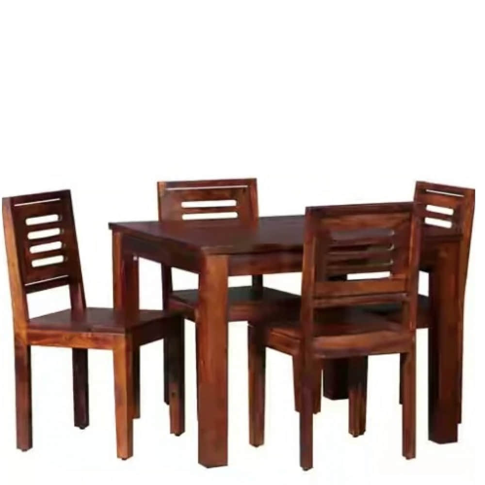 Rectangular Dining Table Set 4 Seater - photo