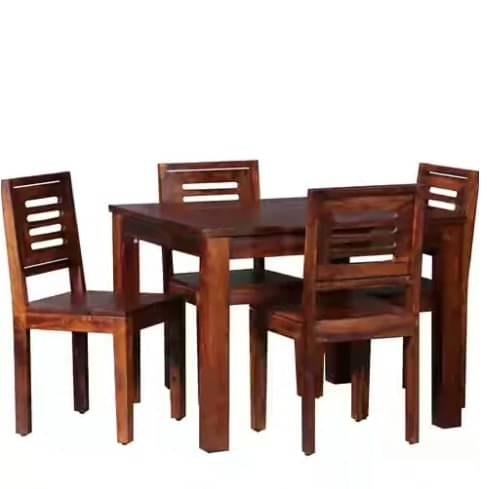 Rectangular Dining Table Set 4 Seater