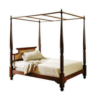 Winnipeg Teak Wood Poster Bed - photo