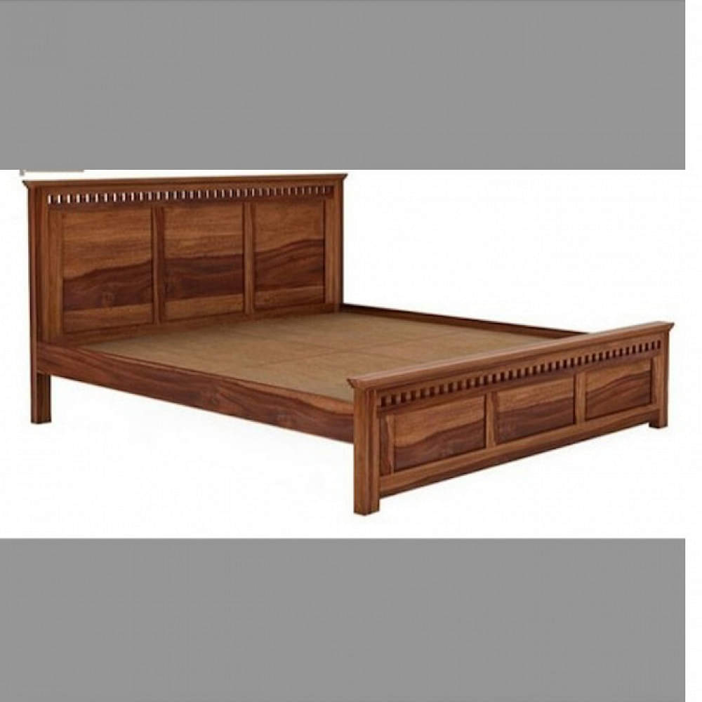Solidwood King Size Bed - photo