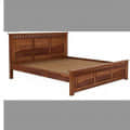 Solidwood King Size Bed - top_view