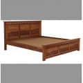 Solidwood King Size Bed - rear_view