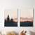 Sunrise Panel Painting - front_view