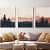 Sunrise Panel Painting - rear_view