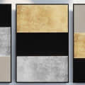 Three Tone Color Decor Panels - top_view