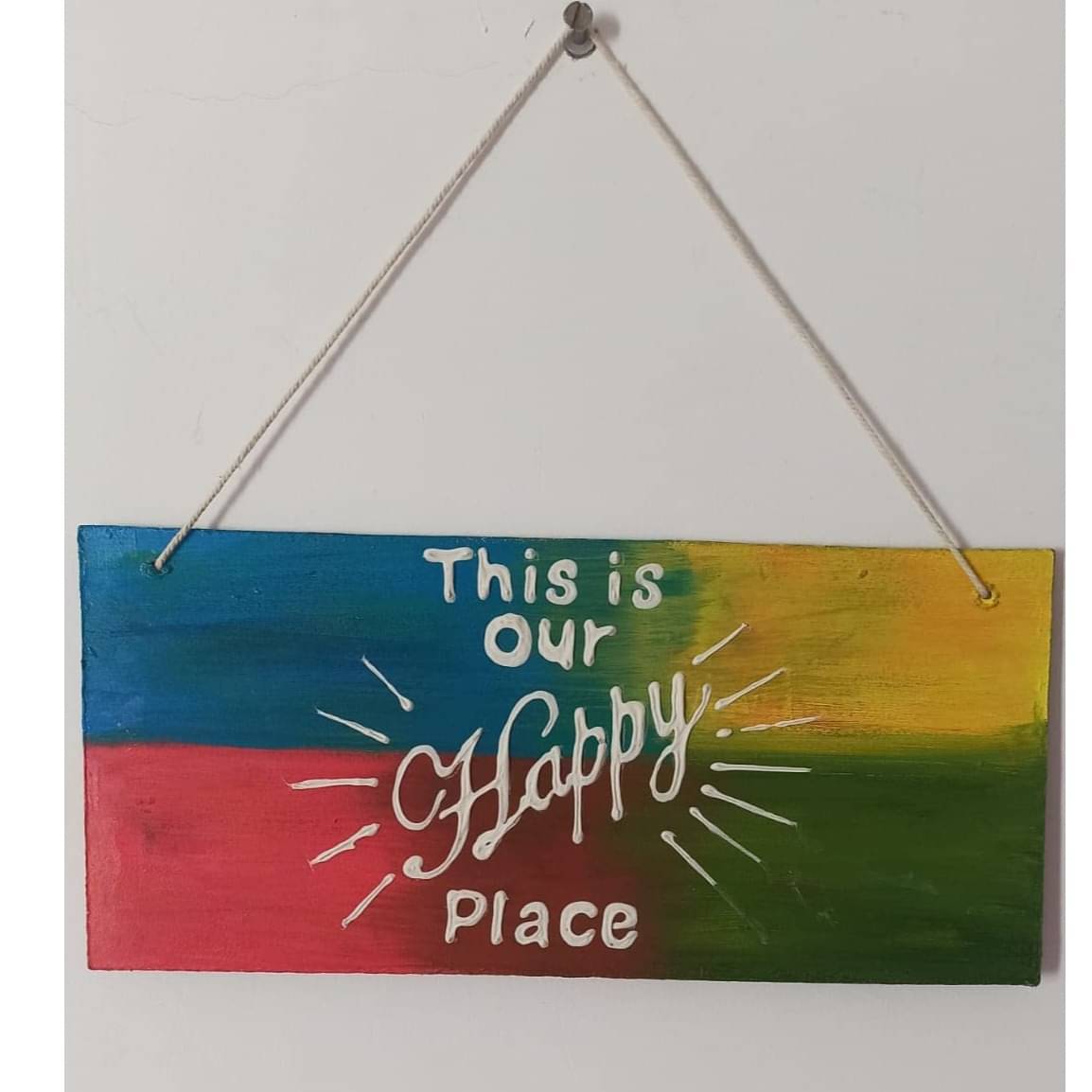 Handicraft Wooden Decorative Wall Hanging/Door Hanging