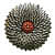 Urban Flower Metal Wall Decor - front_view