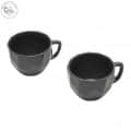 Ceramic Coffee Cups (Set of 2) 200ml each - rear_view